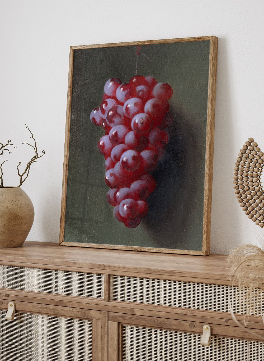 "Still Life with Grapes" Art Print_Sugar & Canvas