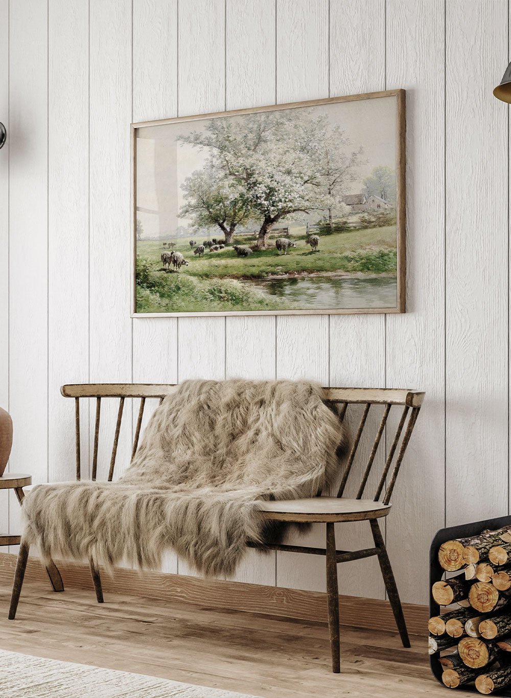 "Pastoral Landscape" Art Print_Sugar & Canvas