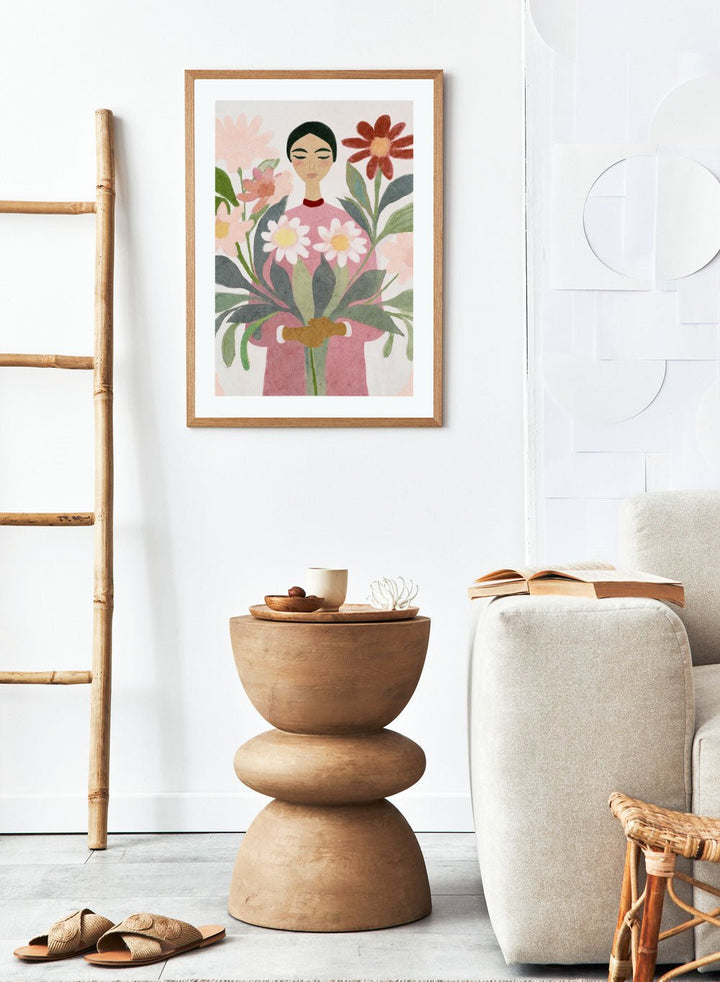 'Garden of Her Own' Aesthetic Art Print_Sugar & Canvas