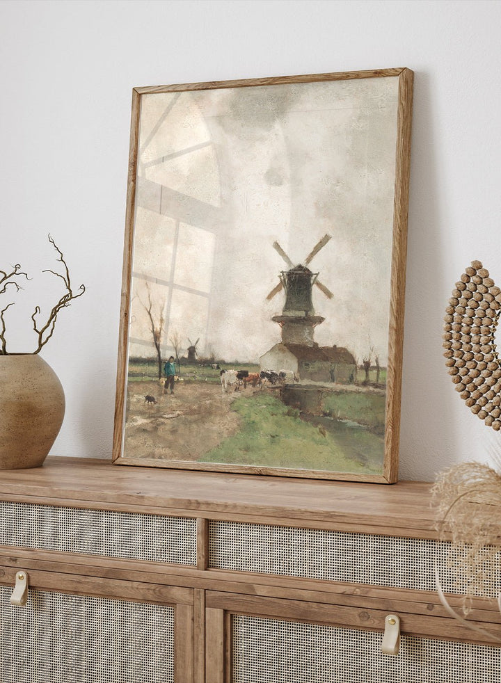 "The Mill" Art Print_Sugar & Canvas