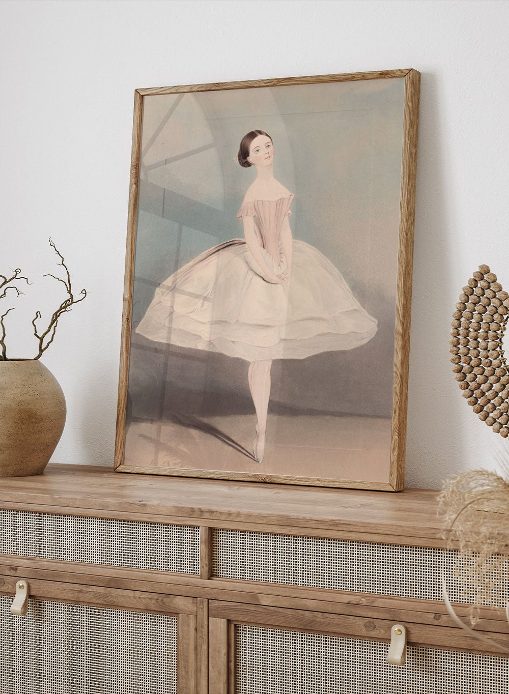 "Miss Clara Webster" Art Print_Sugar & Canvas