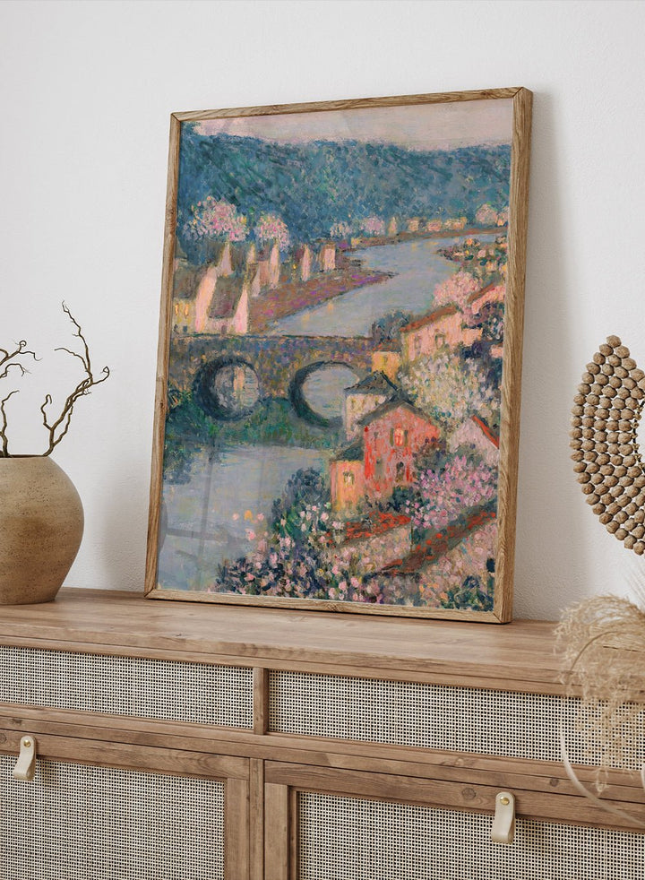 "Houses on the River" Art Print_Sugar & Canvas