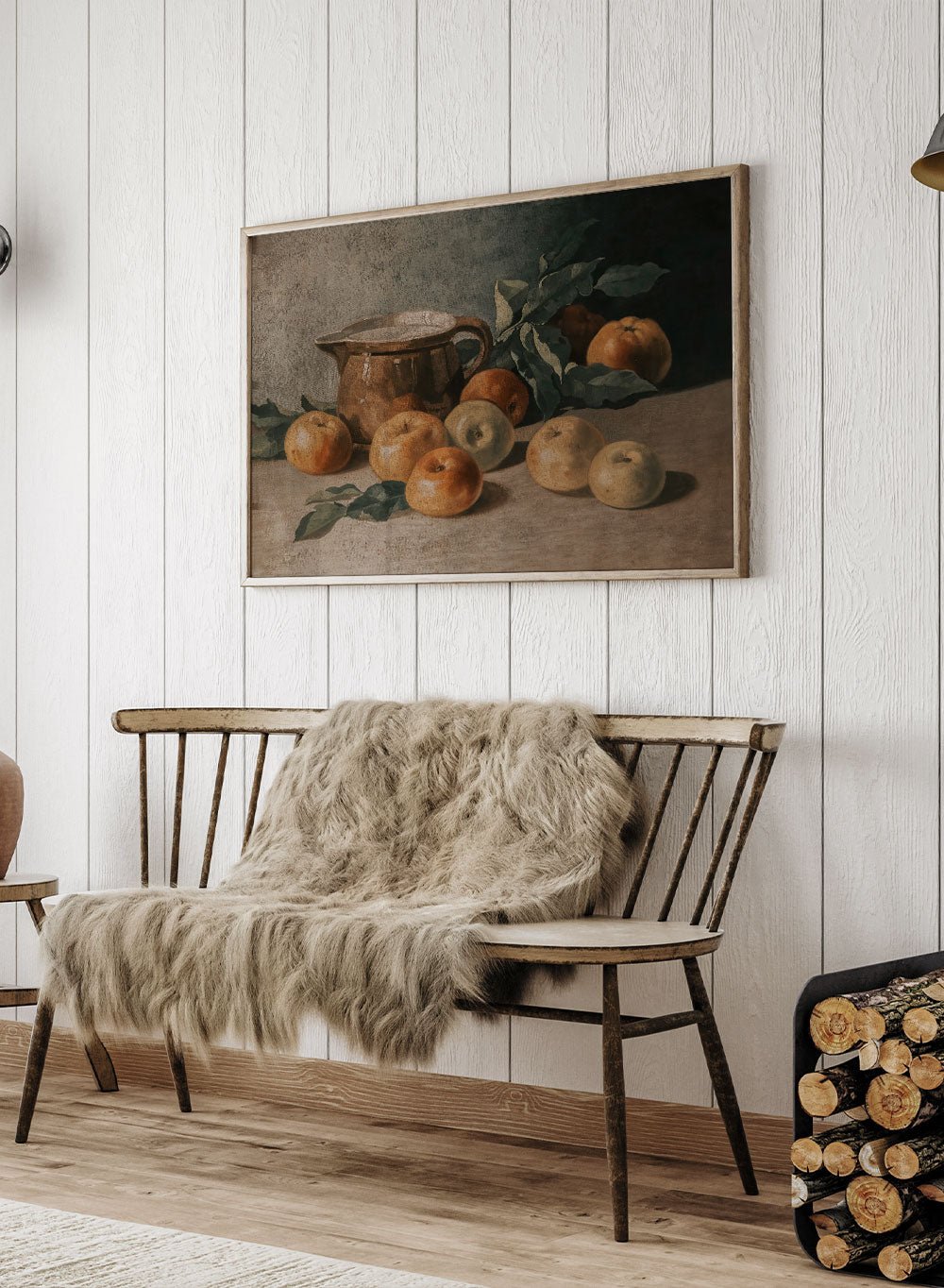 "Still Life with Apples" Art Print_Sugar & Canvas