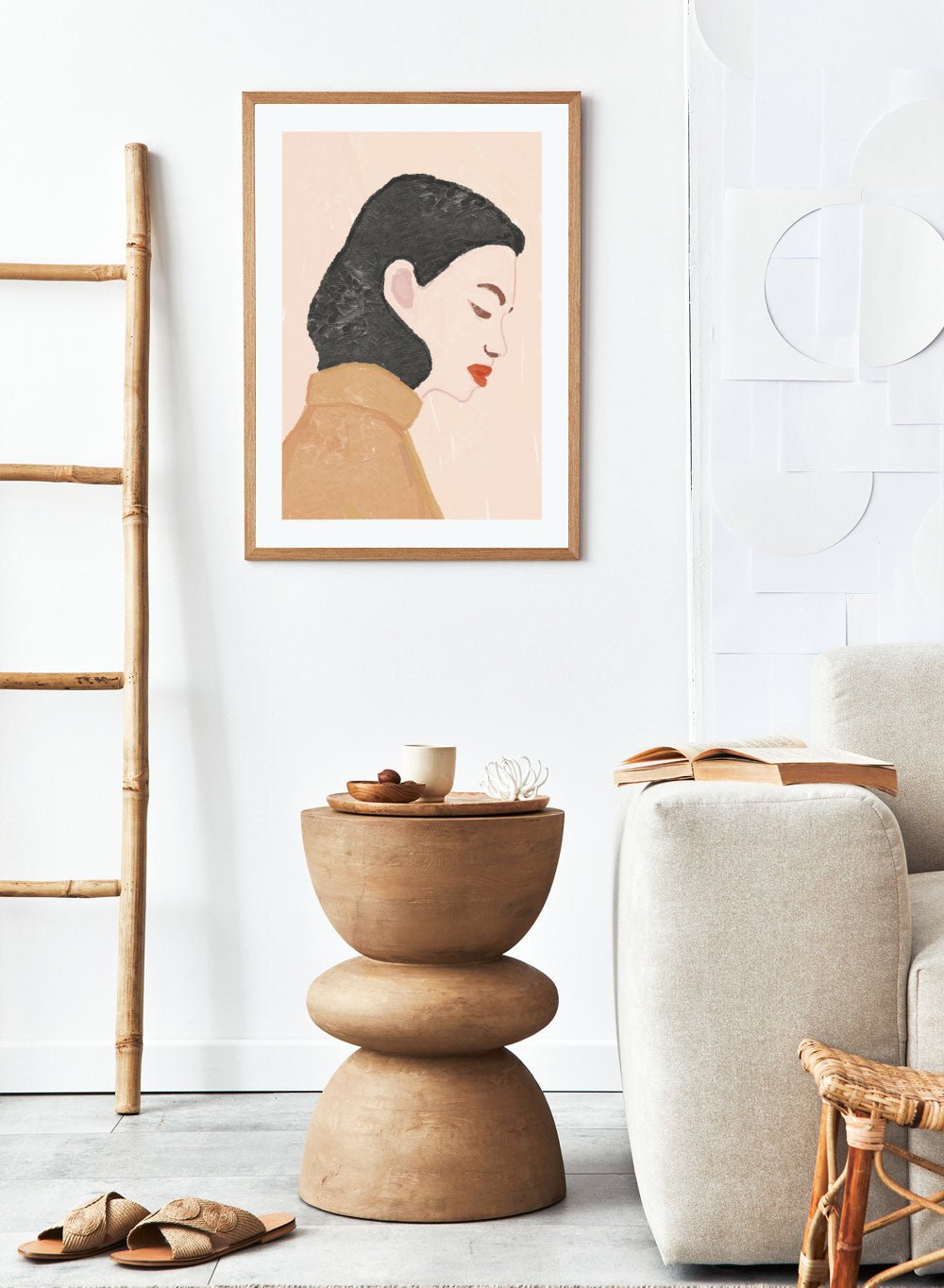 'A Thought Unspoken' Aesthetic Art Print_Sugar & Canvas