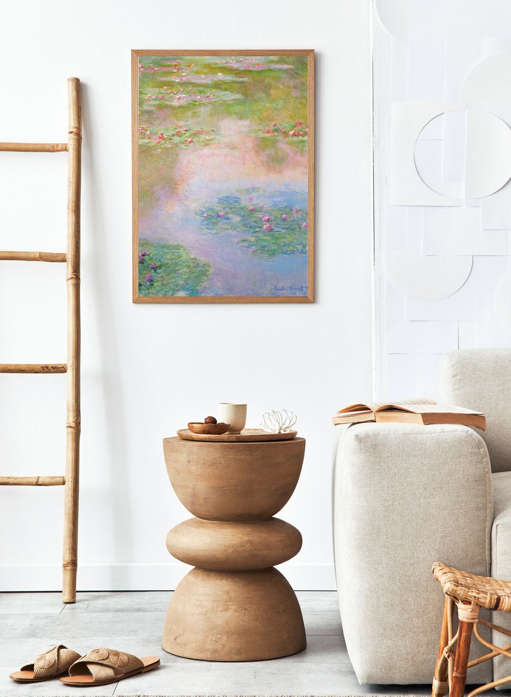 Claude Monet Water Lilies Art Print_Sugar & Canvas