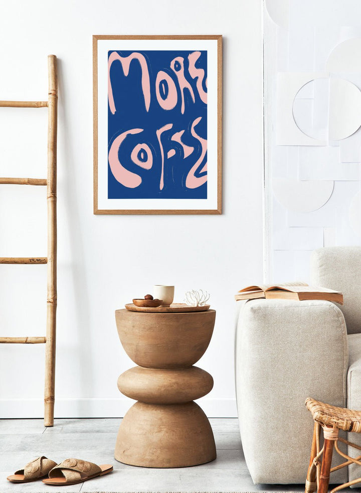 'More Coffee' Aesthetic Art Print_Sugar & Canvas