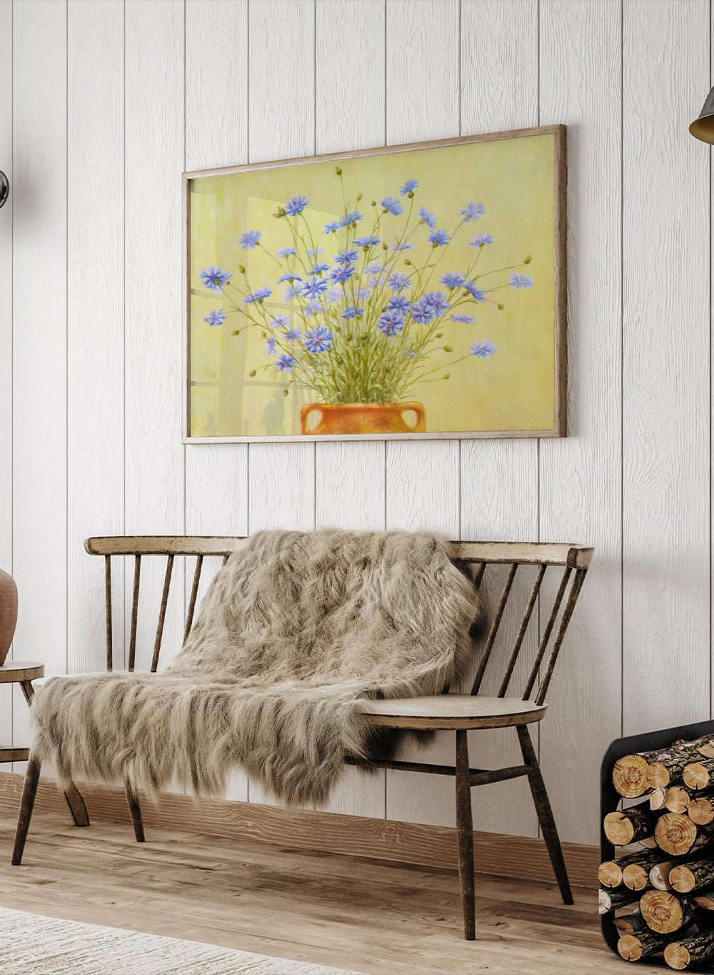 "Cornflower" Art Print_Sugar & Canvas