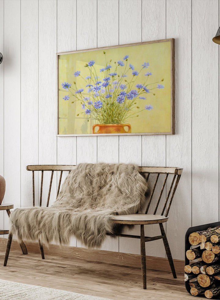 "Cornflower" Art Print_Sugar & Canvas