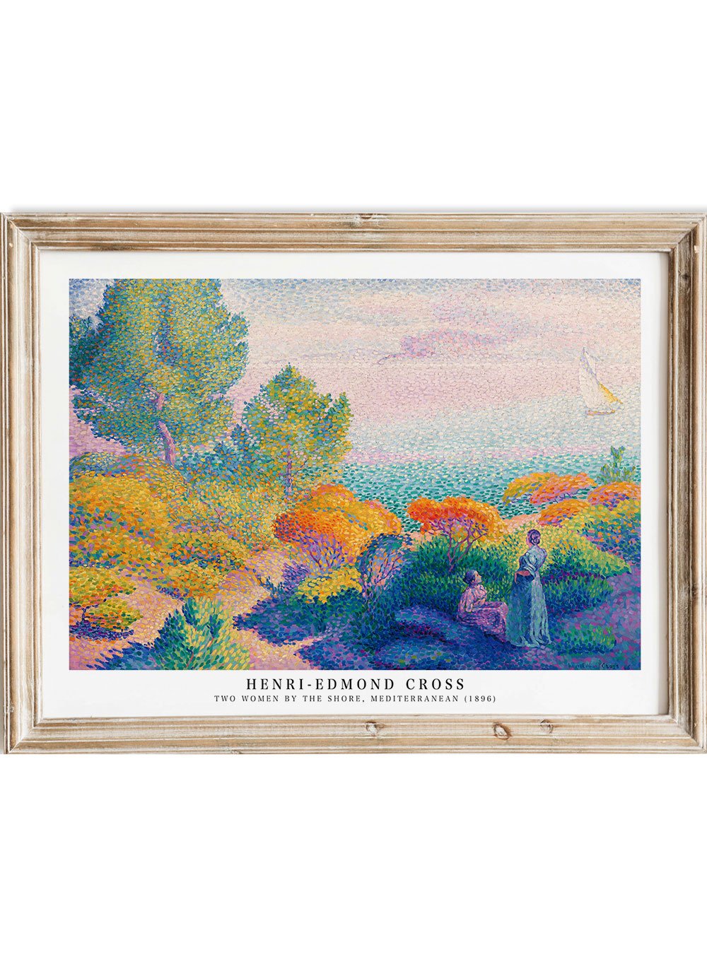 The Pink Cloud by Henri - Edmond Cross Print_Sugar & Canvas