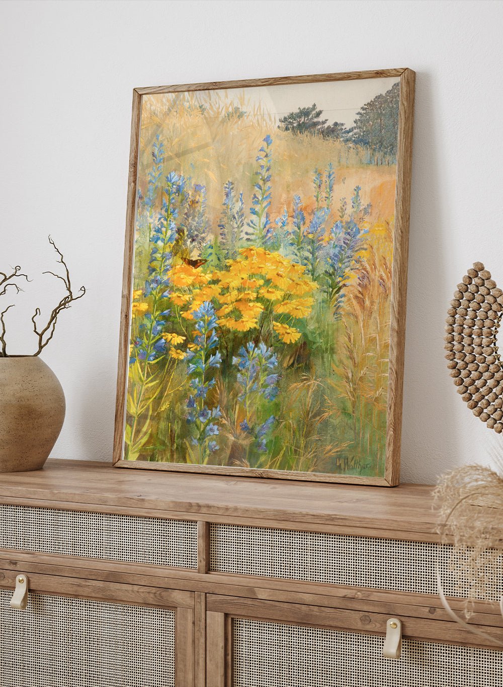 "Field Flowers" Art Print_Sugar & Canvas