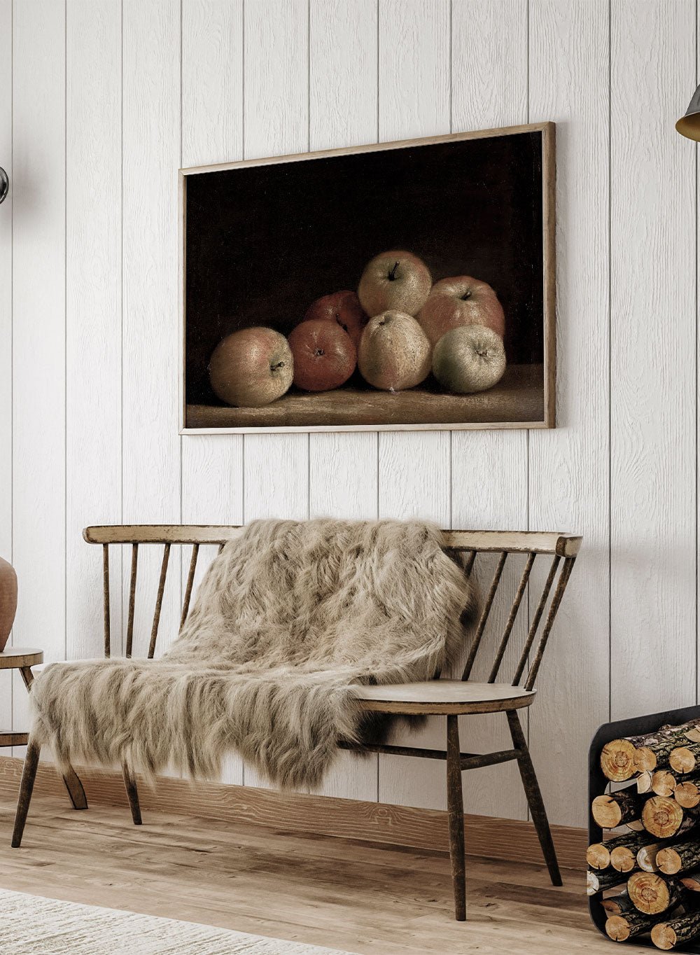 "Still Life of Apples" Art Print_Sugar & Canvas