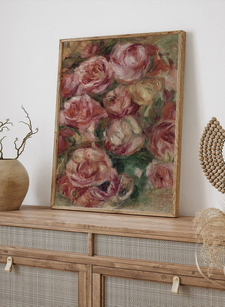 "Throw of Roses" Art Print_Sugar & Canvas