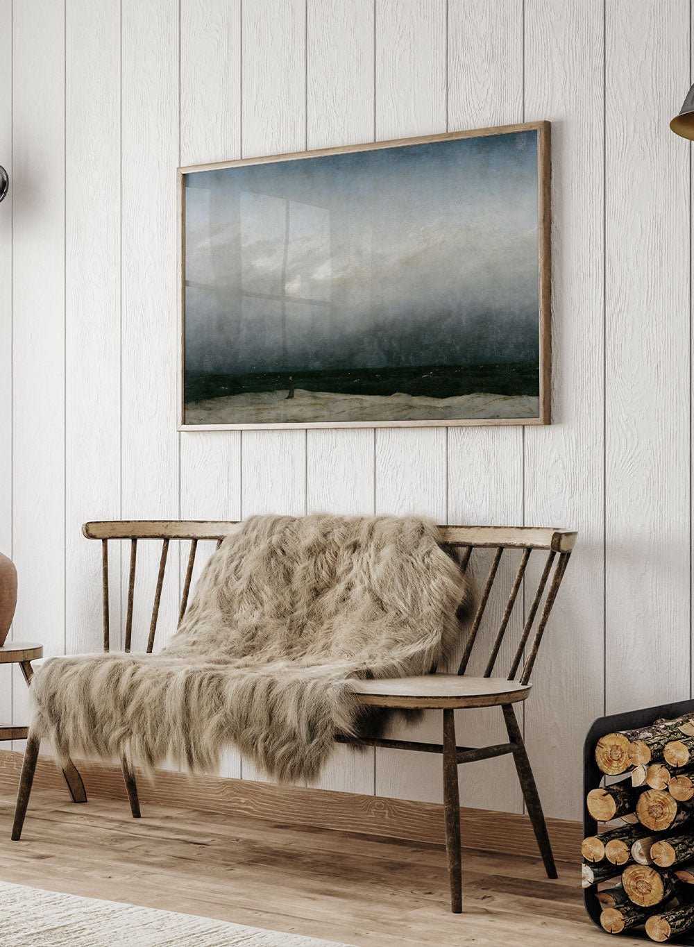 "Monk by the Sea" Art Print_Sugar & Canvas