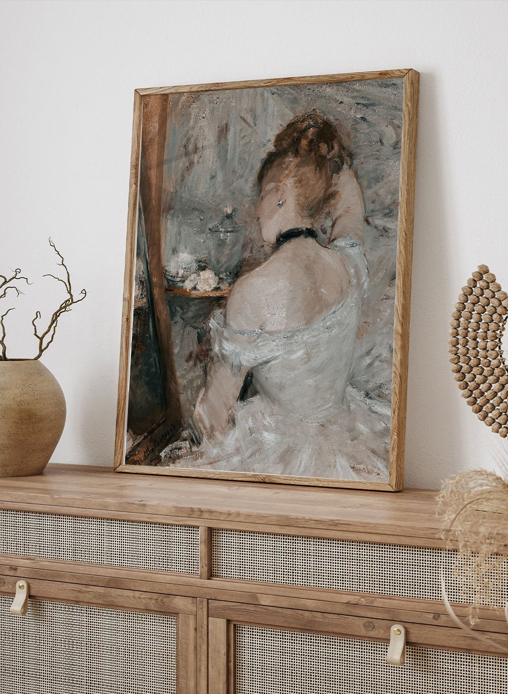 "Woman at Her Toilette" Art Print_Sugar & Canvas