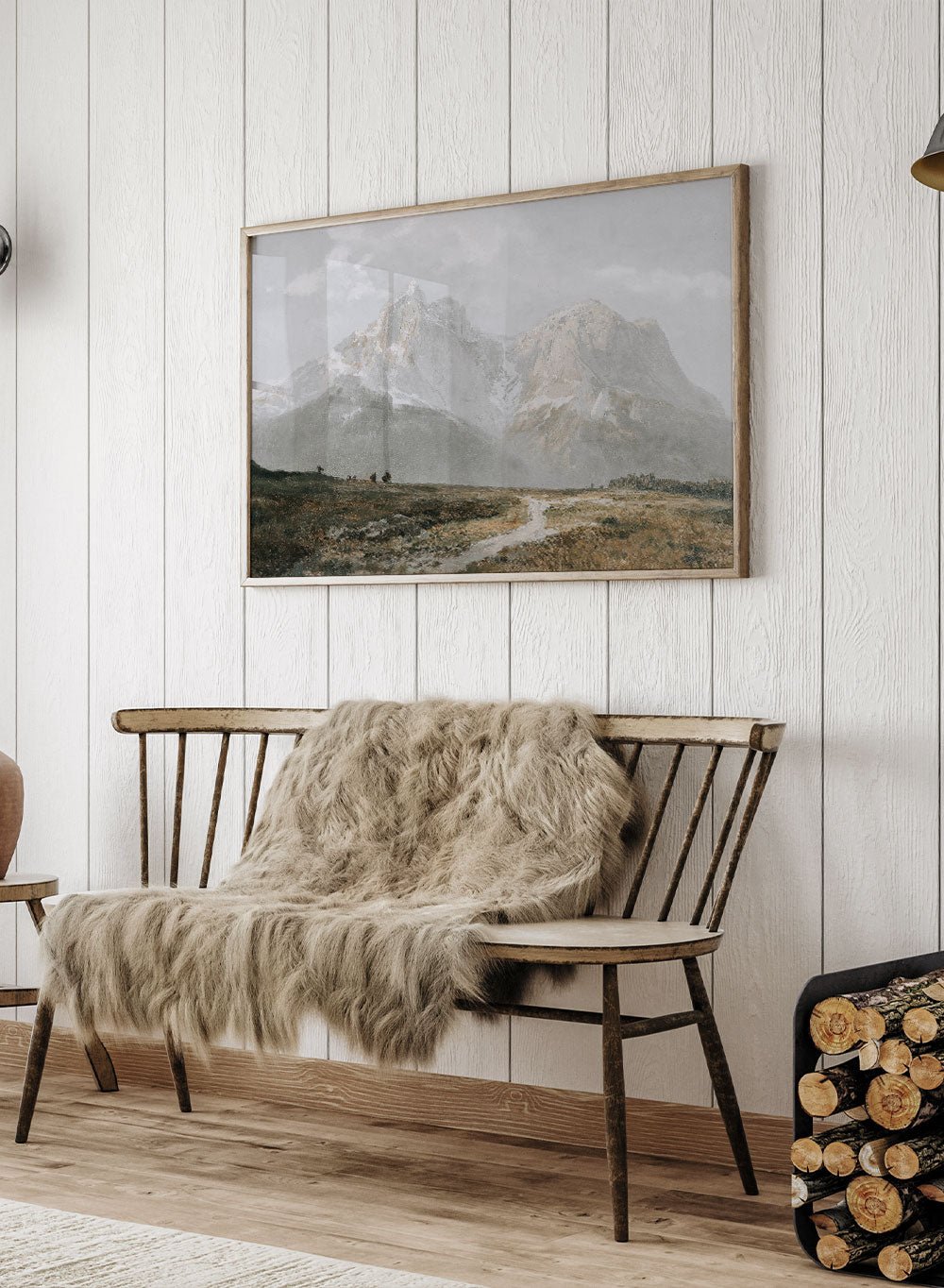 "Mountain Landscape" Art Print_Sugar & Canvas