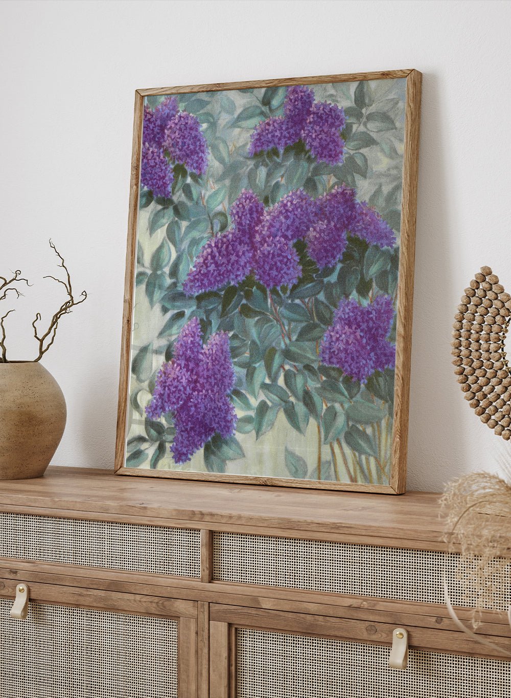 "Purple Lilac" Art Print_Sugar & Canvas