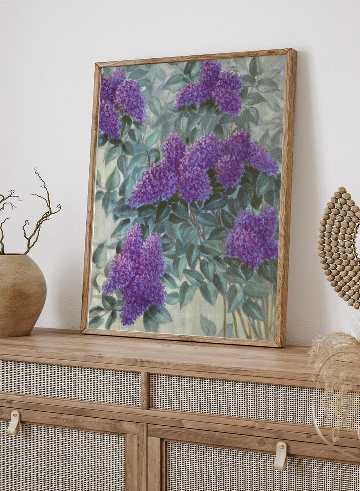 "Purple Lilac" Art Print_Sugar & Canvas