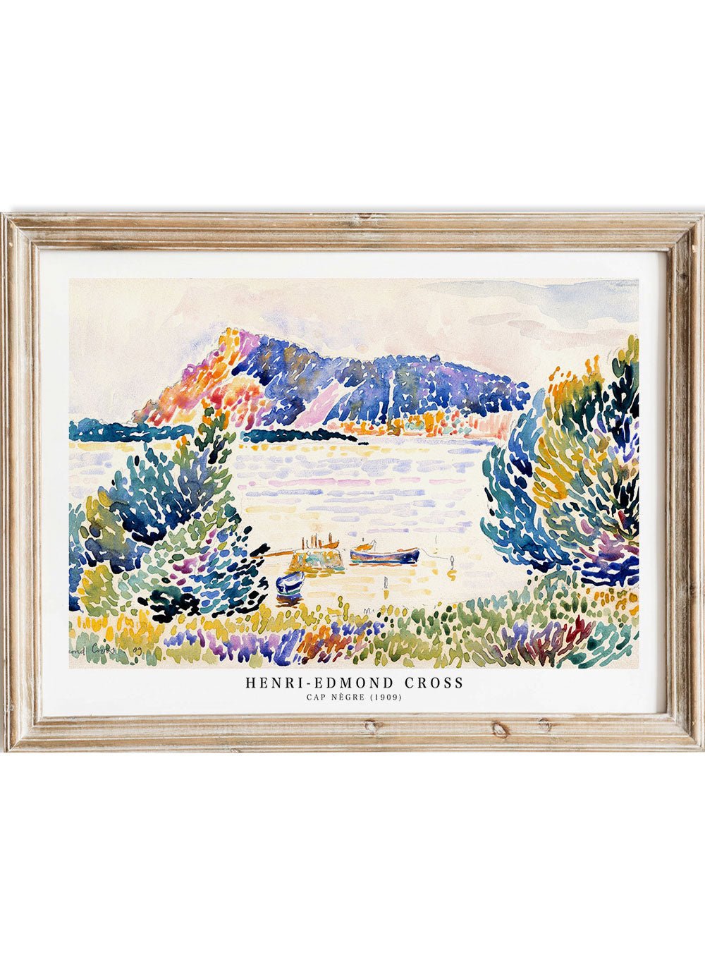 Cap Nègre 1909 by Henri - Edmond Cross Print_Sugar & Canvas