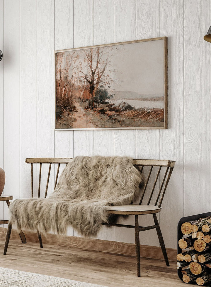 "River Landscape" Art Print_Sugar & Canvas