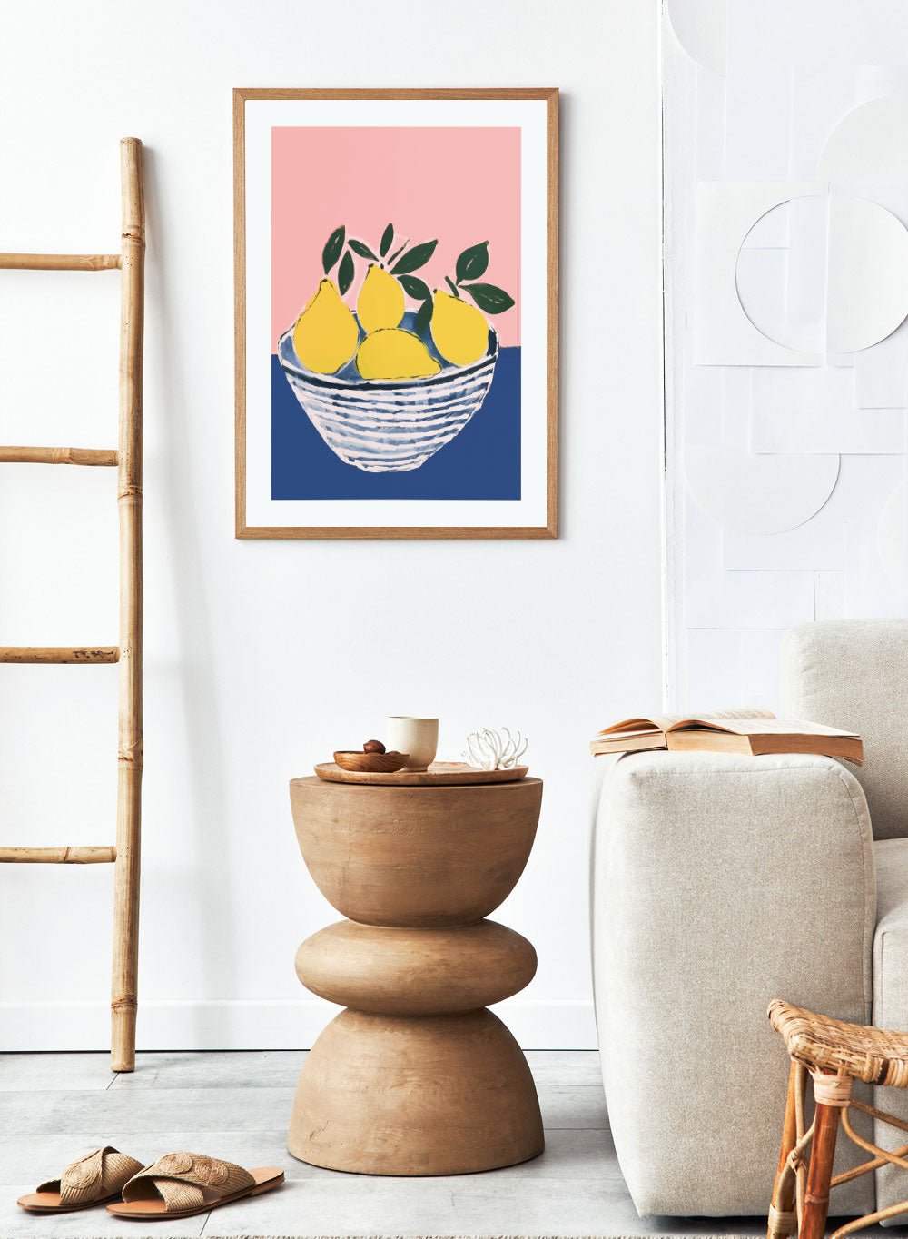 'Citrus Study' Aesthetic Art Print_Sugar & Canvas