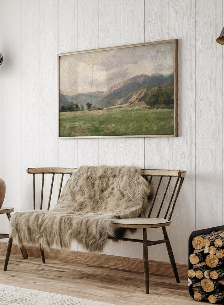 "Mountain Meadow" Art Print_Sugar & Canvas