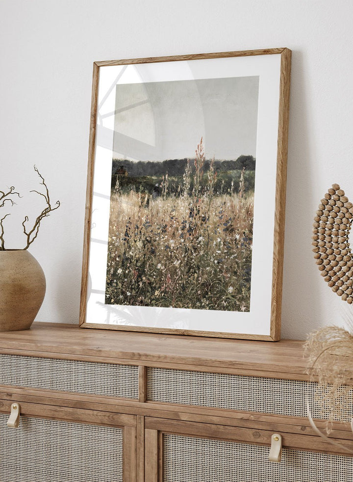 "Champ Fleuri" Art Print_Sugar & Canvas