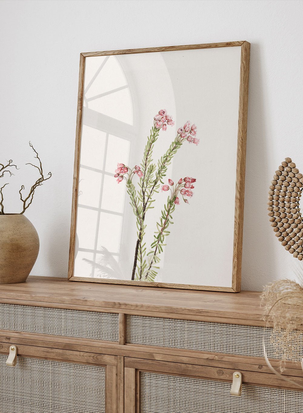 "Pink Mountain Heather" Art Print_Sugar & Canvas