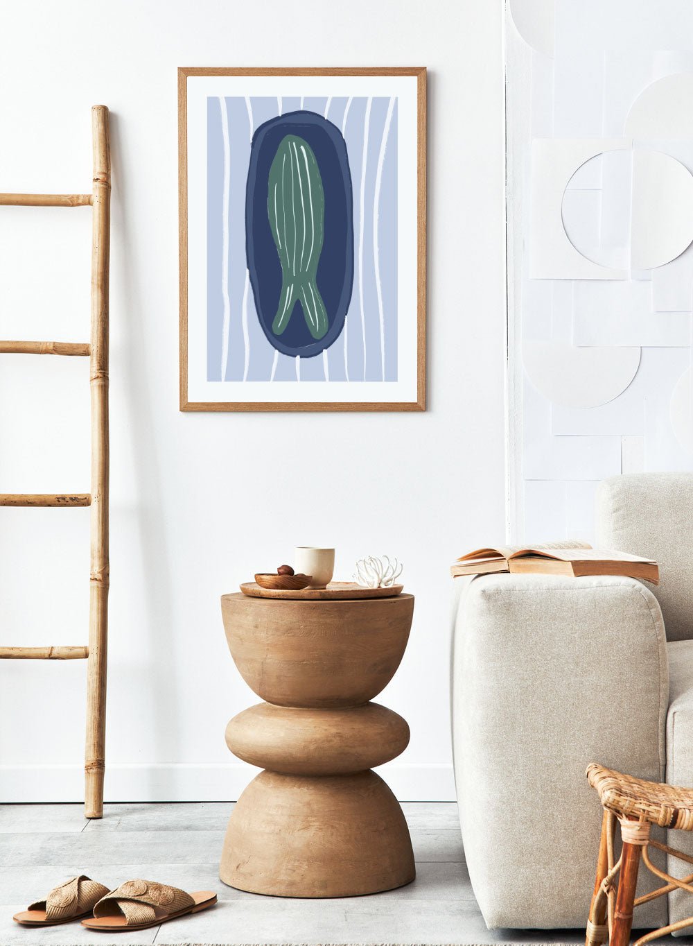 'Catch of the Day' Aesthetic Art Print_Sugar & Canvas