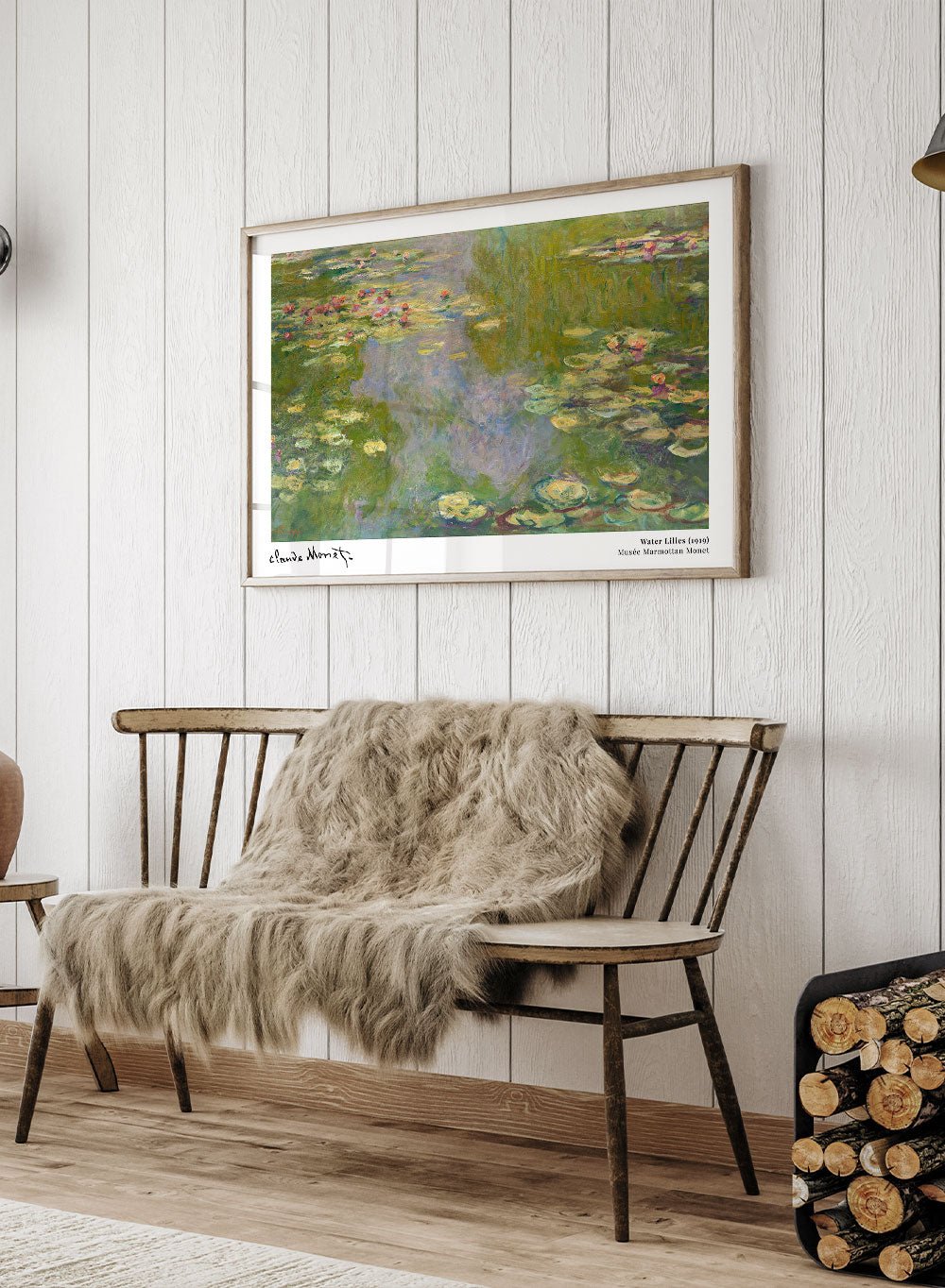 Claude Monet Water Lilies 1919 Art Print_Sugar & Canvas