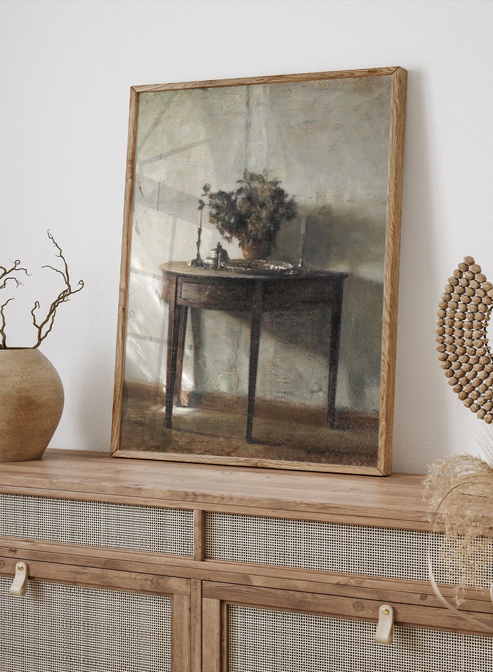 "A Sunlit Interior" Art Print_Sugar & Canvas