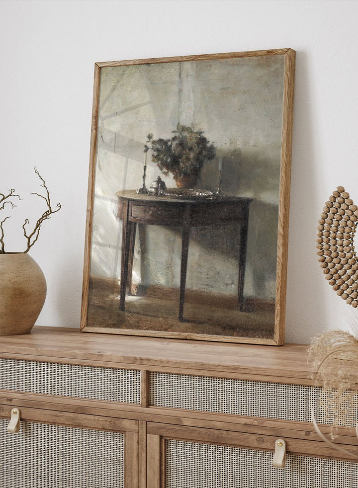 "A Sunlit Interior" Art Print_Sugar & Canvas