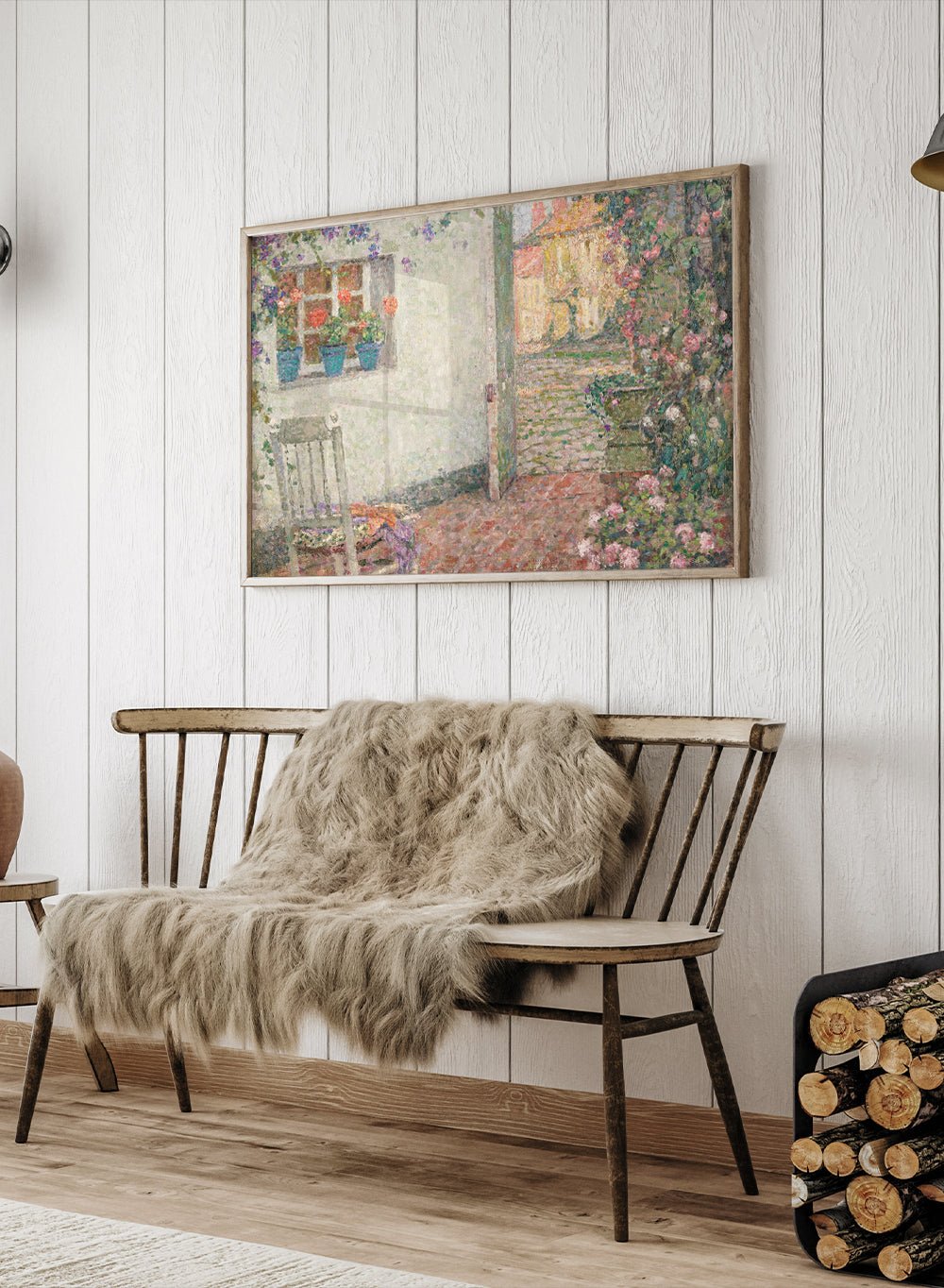 "Le Seuil Fleuri" Art Print_Sugar & Canvas