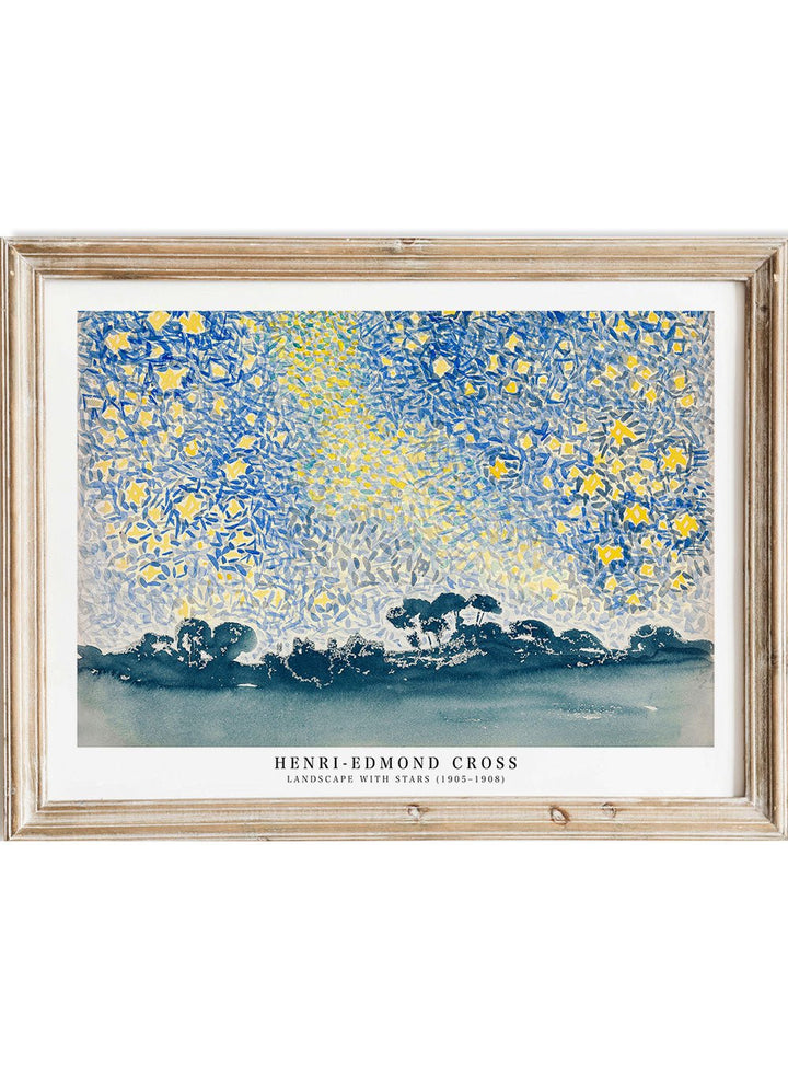 Landscape with Stars by Henri - Edmond Cross Print_Sugar & Canvas