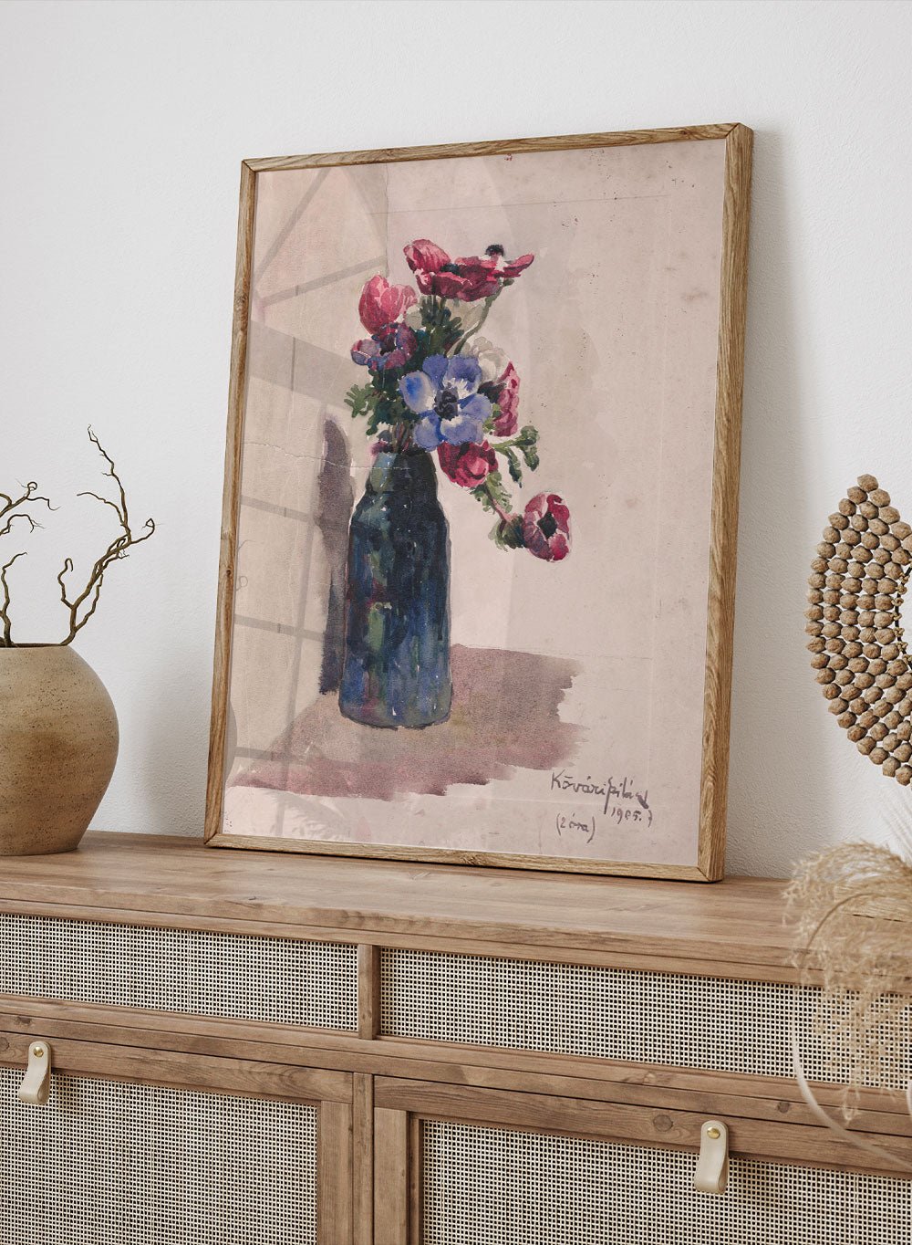 "Bouquet of Wildflowers" Art Print_Sugar & Canvas