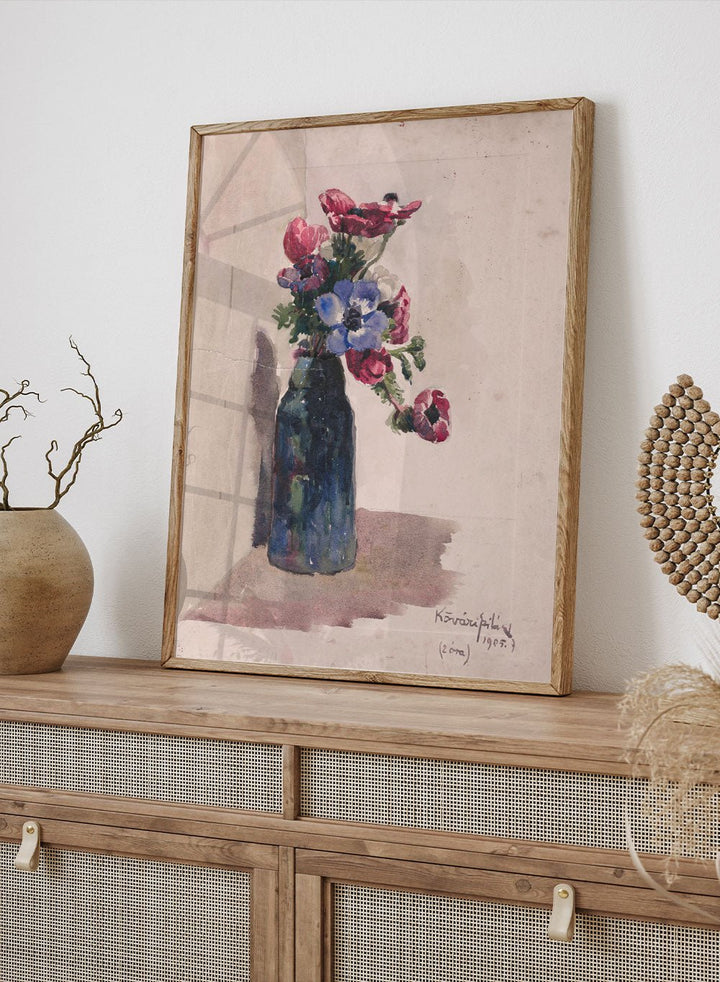 "Bouquet of Wildflowers" Art Print_Sugar & Canvas