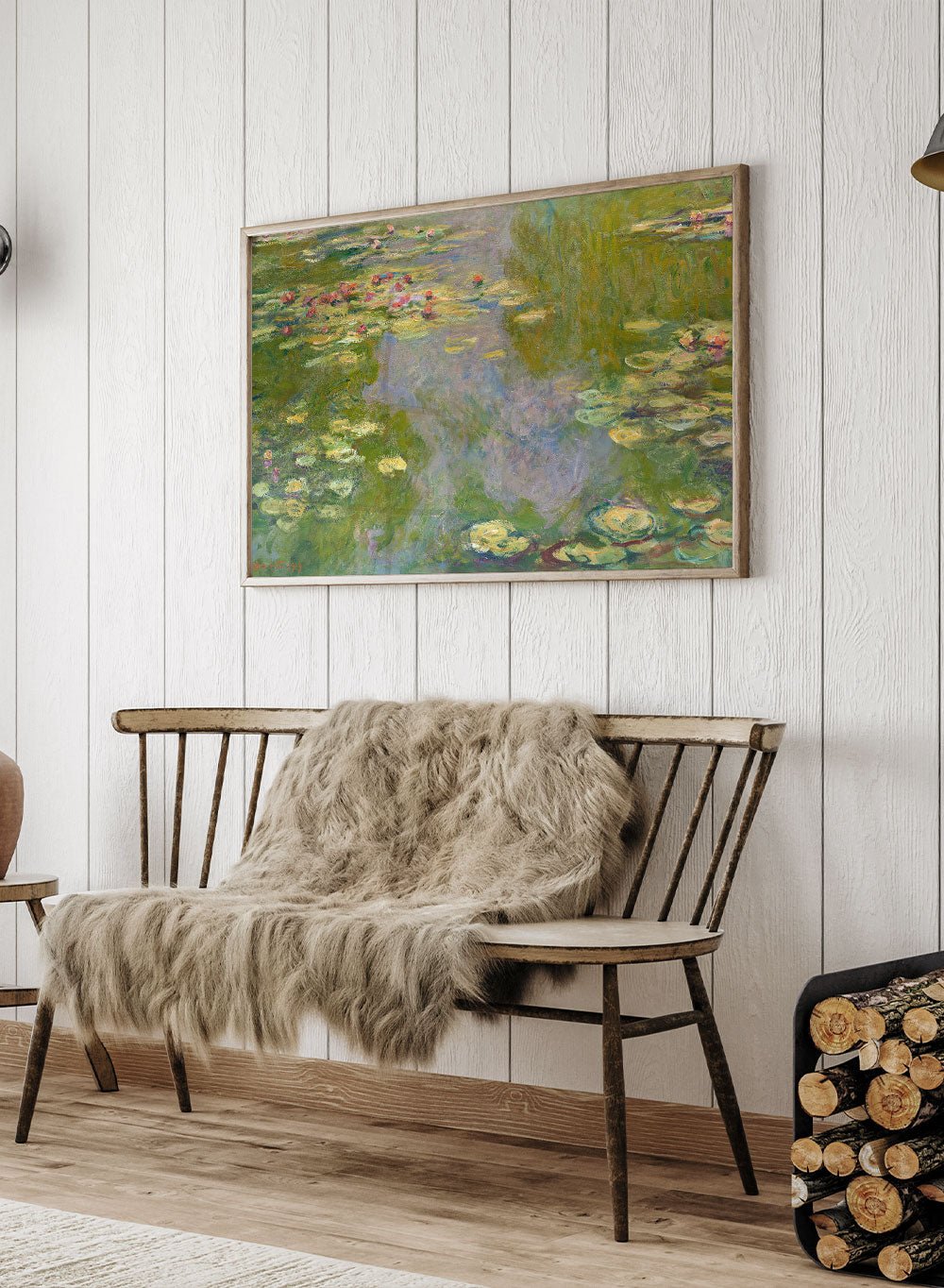 Claude Monet Water Lilies 1919 Art Print_Sugar & Canvas