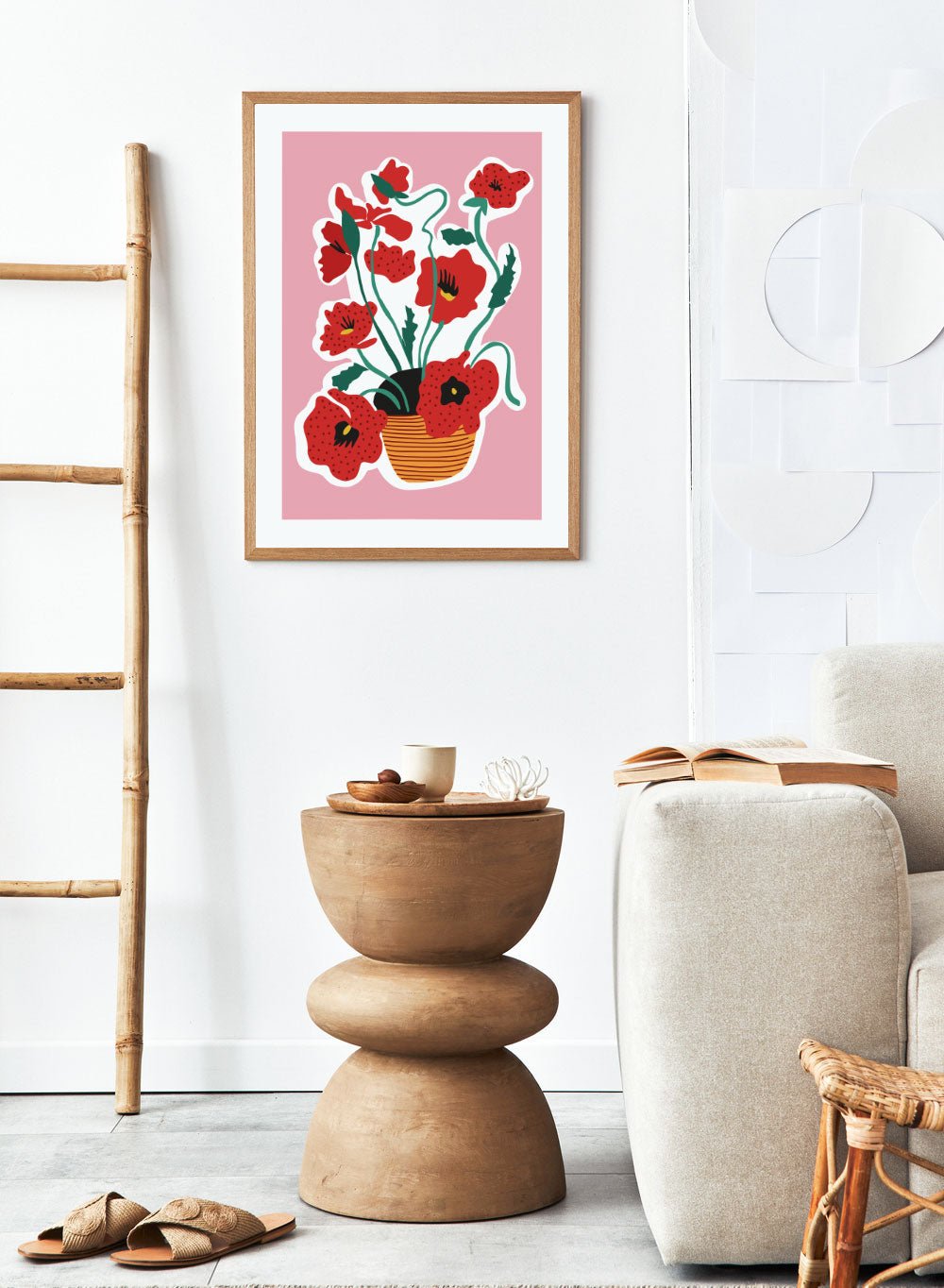 Abstract Flowers Art Print_Sugar & Canvas