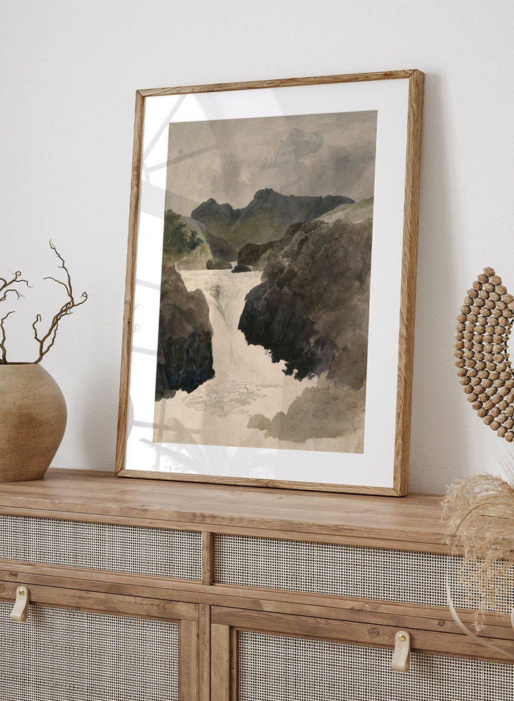 "Skelwith Force, Westmorland" Art Print_Sugar & Canvas