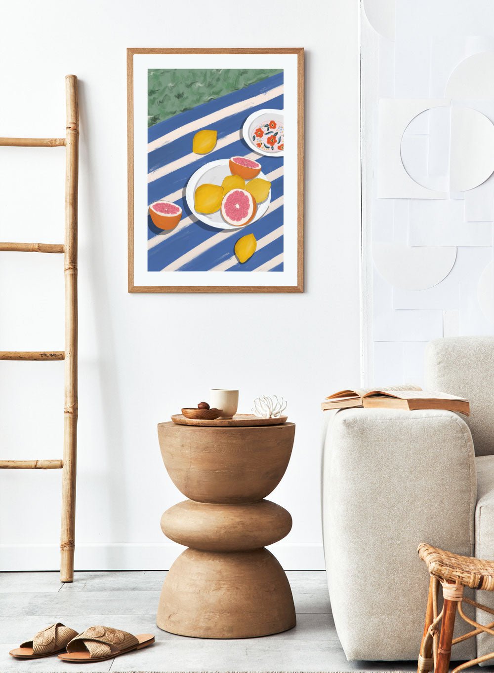 'Sun - Drenched' Aesthetic Art Print_Sugar & Canvas