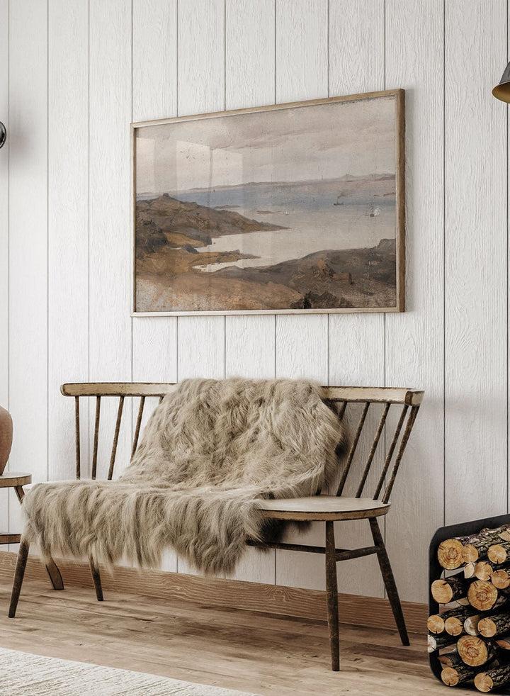 "Motif from Bohuslan" Art Print_Sugar & Canvas