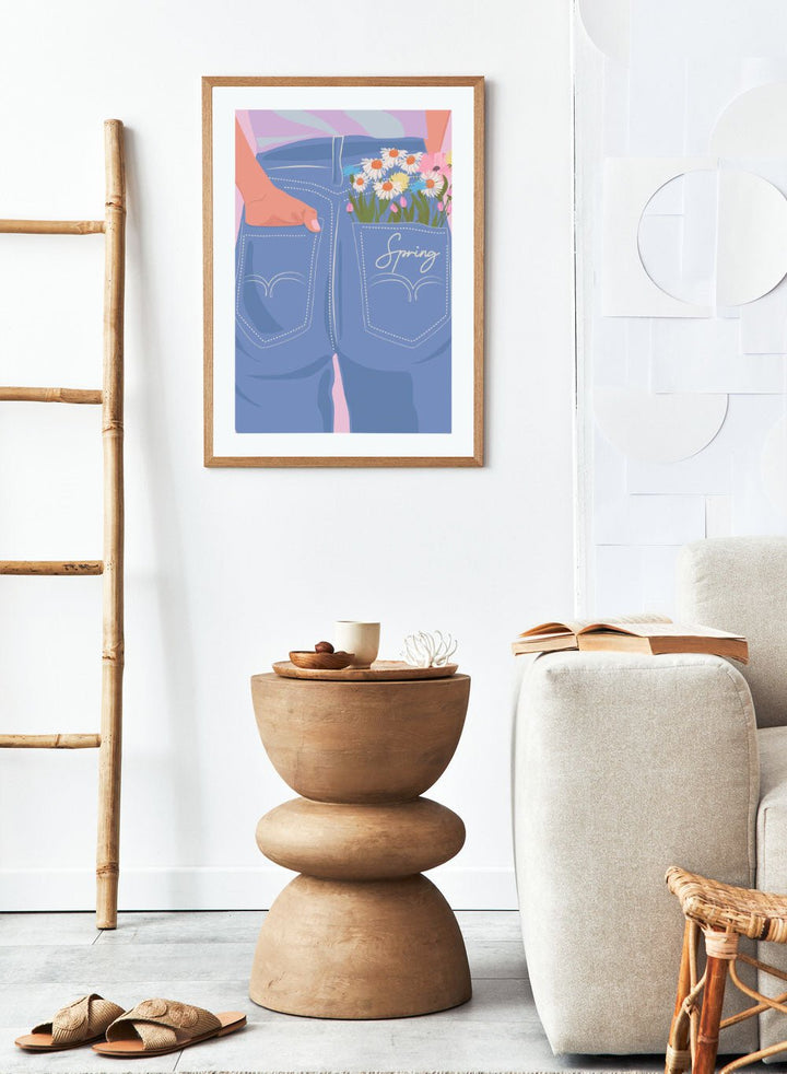 'Pocket of Spring' Aesthetic Art Print_Sugar & Canvas