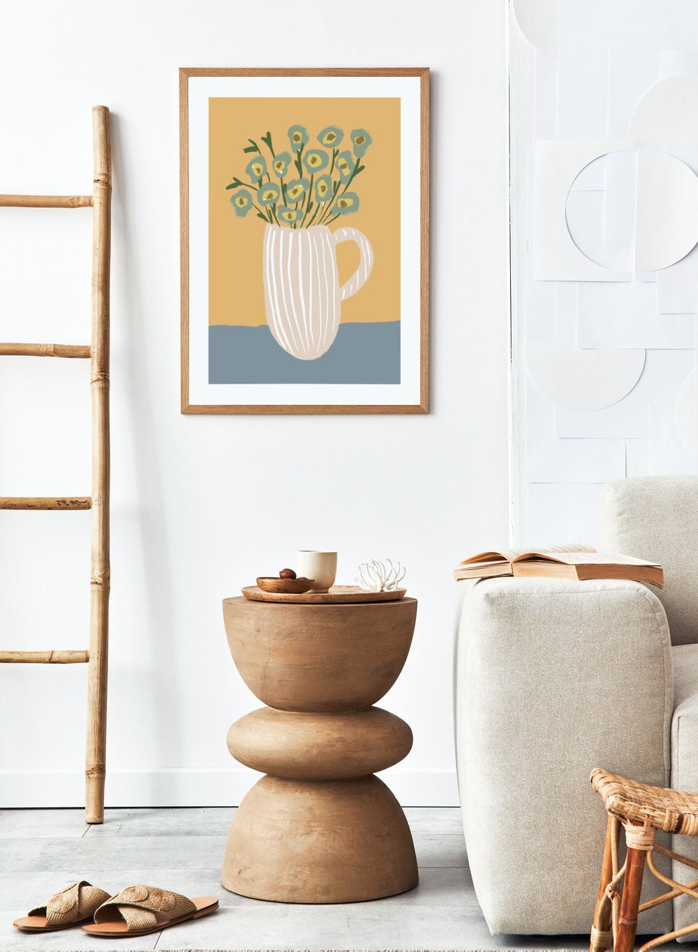 'The Abstract Bouquet' Aesthetic Art Print_Sugar & Canvas