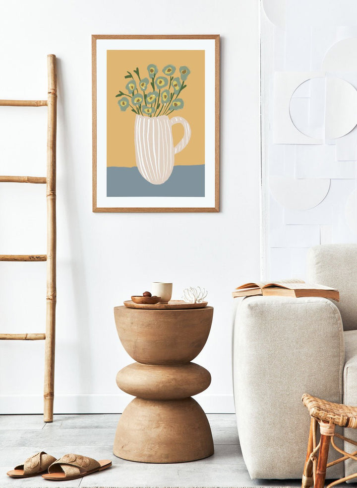 'The Abstract Bouquet' Aesthetic Art Print_Sugar & Canvas