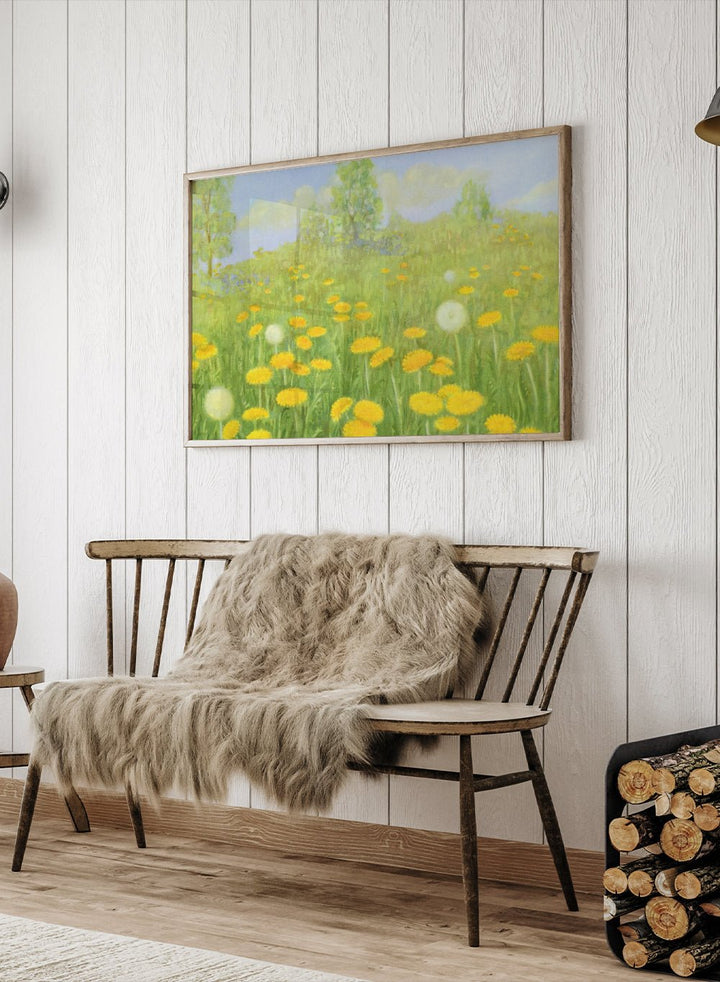 "Dandelion" Art Print_Sugar & Canvas