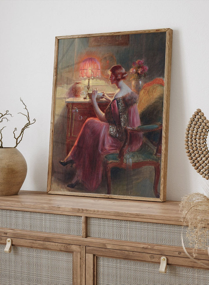 "Blowing Bubbles" Art Print_Sugar & Canvas