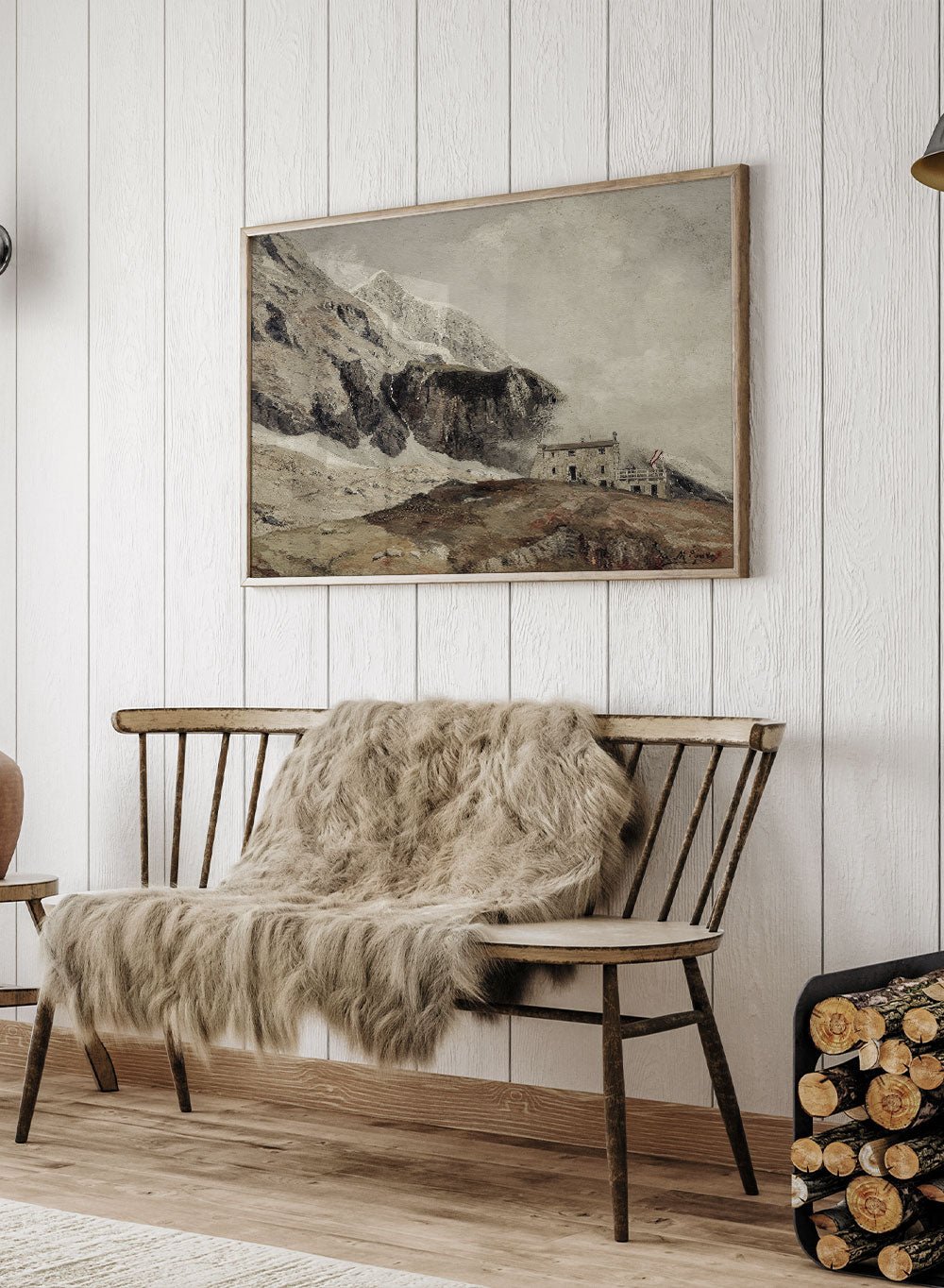 "View to the Mainzer Hütte" Art Print_Sugar & Canvas