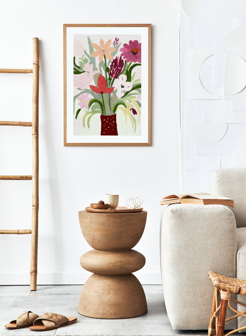 'Garden Arrangement' Aesthetic Art Print_Sugar & Canvas