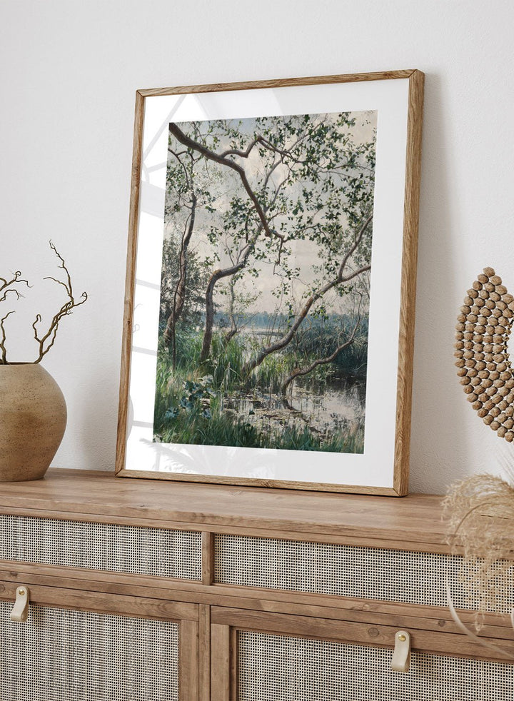 "Water Vegetation, Motif from Östergötland" Art Print_Sugar & Canvas