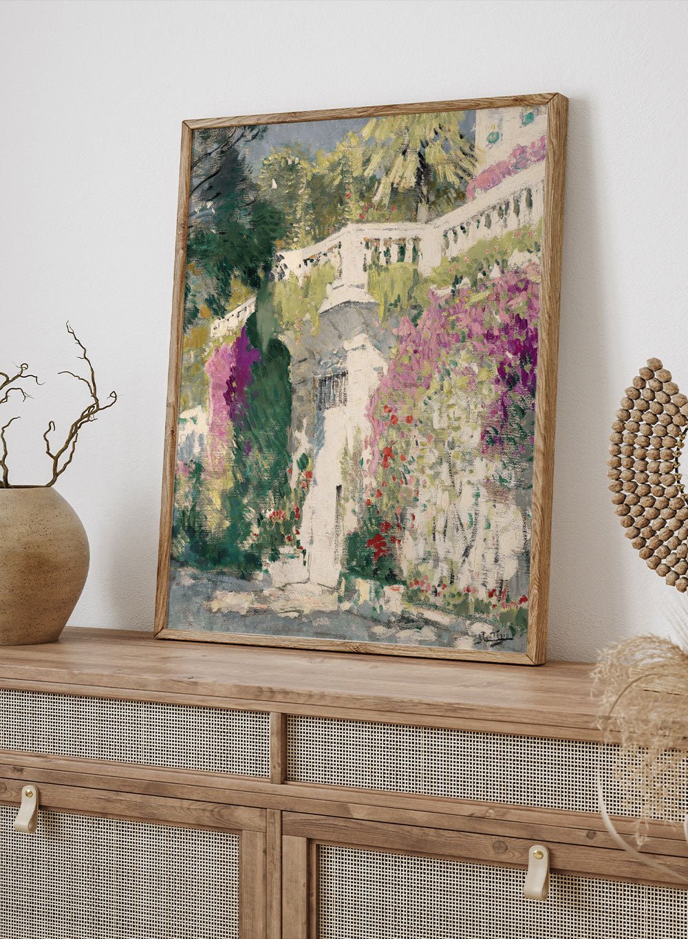 "Flower Door" Art Print_Sugar & Canvas