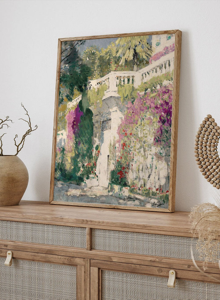 "Flower Door" Art Print_Sugar & Canvas